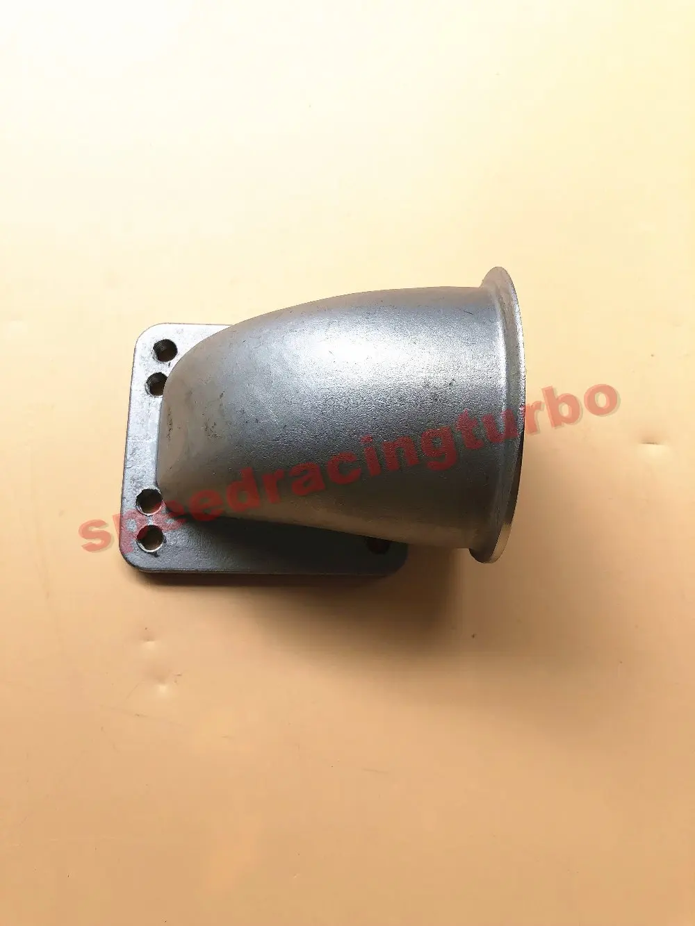 

3.5" Vband 90 Degree Cast Turbo Elbow Adapter Flange For T3 T4 Turbocharger 304