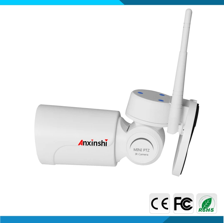 Беспроводная мини камера видеонаблюдения Anxinshi PTZ HD 1080P 960P 2 8 12 мм автофокус 4X Зум