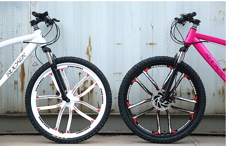 Top New X-Front brand 24/26 inch carbon steel frame 24/27 speed outdoor downhill bicycle mountain bike disc brake MTB bicicleta 23