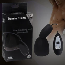 2017 New Penis head Exercise device male masturbator silicone sex machine 10 frequency vibrator for men pocket pussy