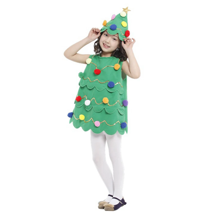 Online Buy Wholesale christmas tree costume kids from China christmas