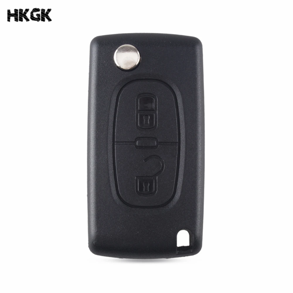 KEYYOU-Flip-Folding-2-Button-Car-Remote-Key-Case-Shell-For-PEUGEOT-206-307-308-207