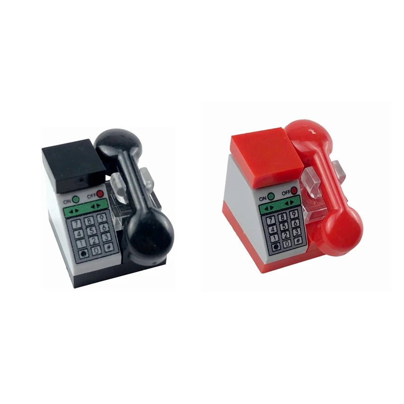 Locking Blocks MOC Educational Family Furniture Phone DIY Building