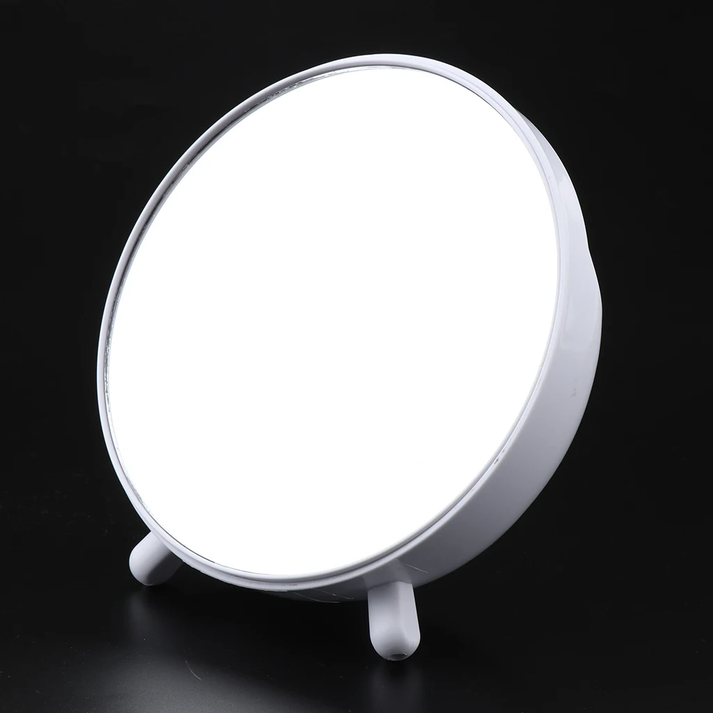 Free Standing Single Side HD Tabletop Cosmetic Desk Mirror for Makeup Beauty Shaving, Girl's Gift