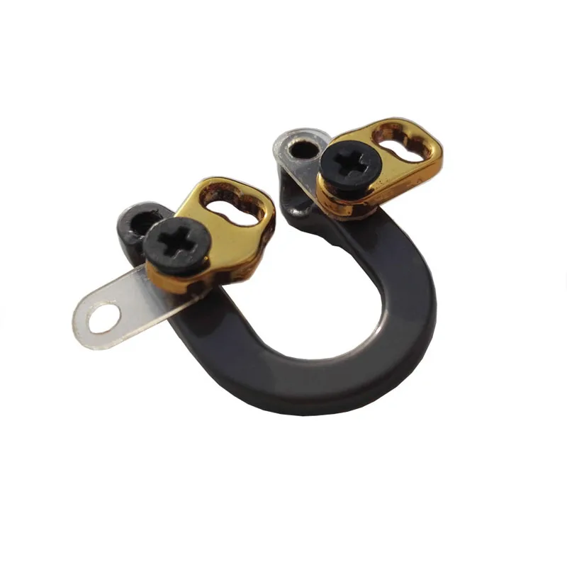 3pcs Archery Metal D Loop U Shape Ring Buckle Rope Import Aerospace Aluminum Alloy Outdoor Shooting Hunting Accessories