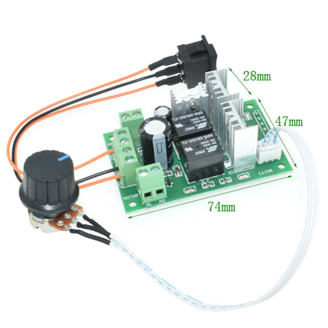 

DC Motor Speed Controller Module Speed Regulator Control Adjust Adjustable Switch Governor Polishing Electric Grinder Carving