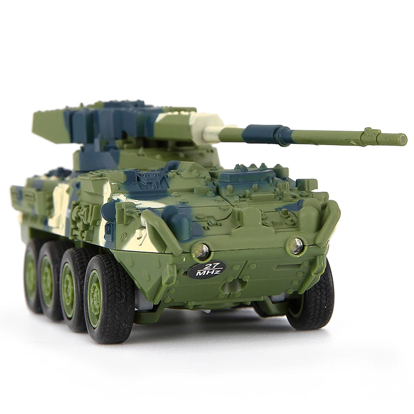 

Cool RC Tank Car Camouflage Green Yellow 14*5.5*4.5CM Leopard Tanks System Remote Control Kids Toys as Great Birthday Gifts