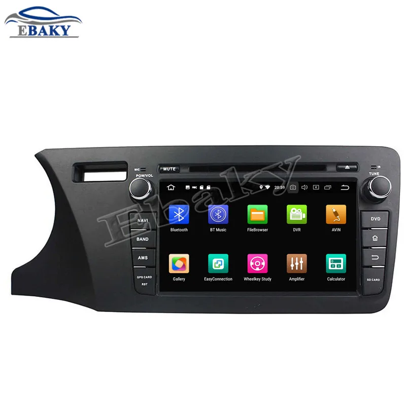Best NaviTopia 8inch 4GB RAM 64GB ROM Octa Core Android 9.0 Car DVD Player For Honda CITY 2014 Left with Radio Audio/GPS Navigation 1 Best NaviTopia 8inch 4GB RAM 64GB ROM Octa Core Android 9.0 Car DVD Player For Honda CITY 2014 Left with Radio Audio/GPS Navigation 1