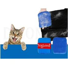 Сенсорный экран для домашних животных Уход за лошадьми перчатка-щетка для собак кошачья шерсть удаление волос Митт массаж Deshedding