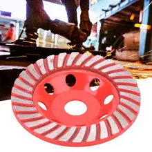 125 мм Алмазный сегмент шлифовальный круг чашка режущий диск для бетона мрамора гранита бетона чашки диск красный