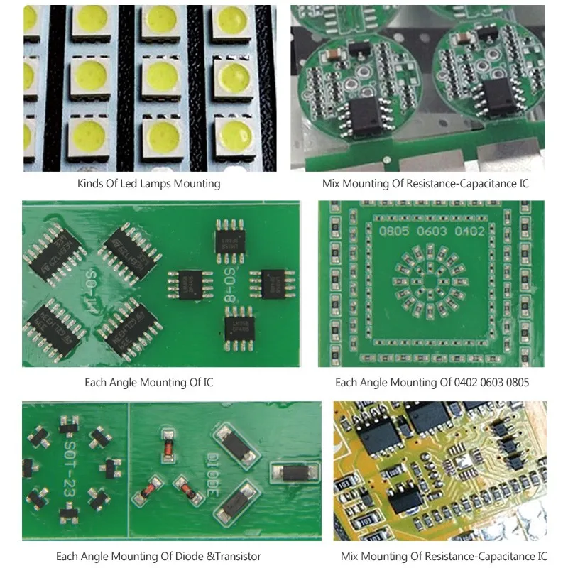 4 головки smt330 LED Гибкий свет делает робот из Китая производственной линии для LED Лампы для мотоциклов Палочки и место машина smt оборудование