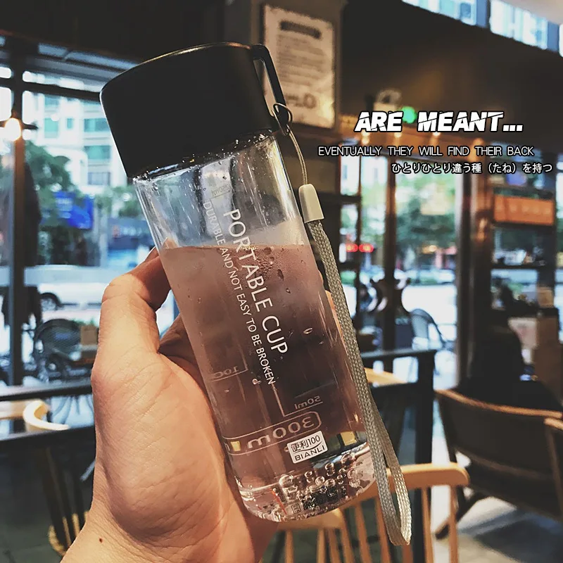 Уличный спортивный переносной пластиковые бутылки для воды Прозрачная ...