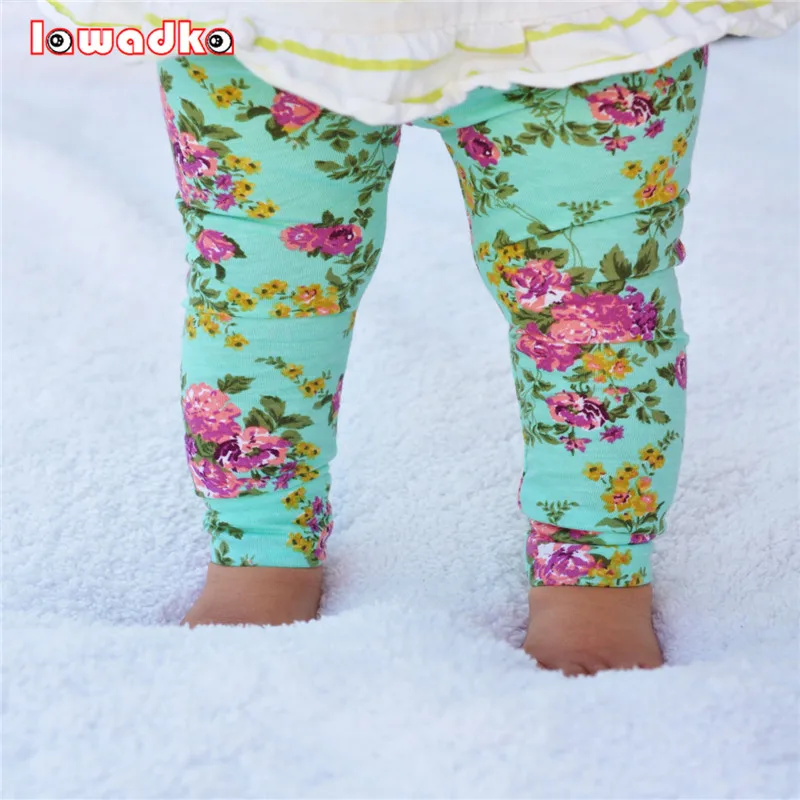 Floral Baby Girl Pants Cotton Children's Pants Spring Pants for ...