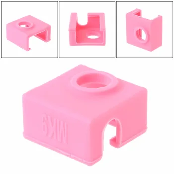 

Silicone Sock Heater Block Cover For Anet Prusa i3 MK7/MK8/MK9 3D Printer Parts Accessories Pink C26