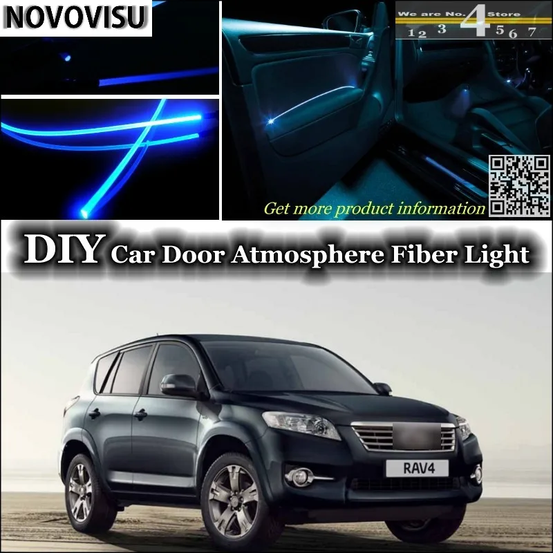 Novovisu для TOYOTA RAV4 RAV-4 Previa RAV 4 интерьер окружающего света настройки атмосферу