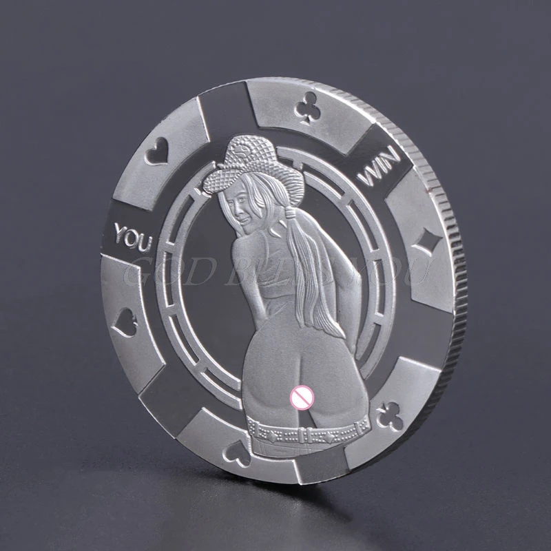 

Commemorative Coin Sexy Woman YOU LOSE Charming Collection Arts Gifts Souvenir