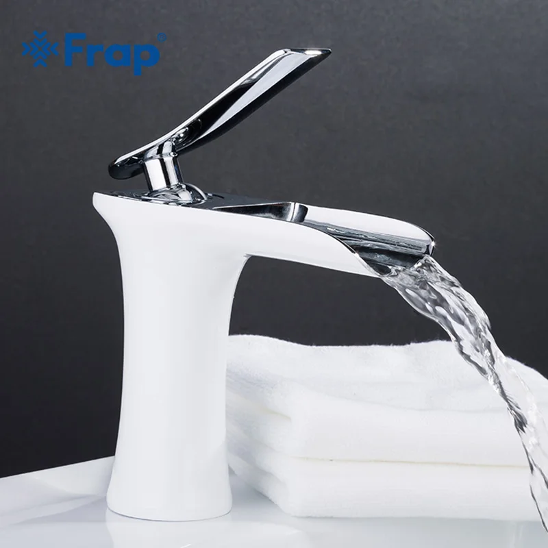 Frap new Basin Faucets Waterfall Bathroom Faucet