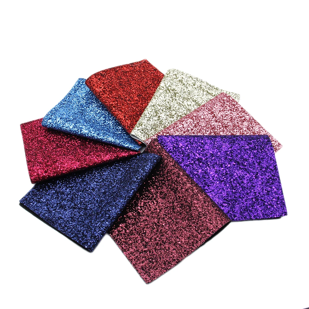 David accessories 30*140 см Лоскутная блестящая искусственная синтетическая кожа, из кусков, для волос с бантом Сумка Чехол-кошелек для телефона «сделай сам», 1Yc6725