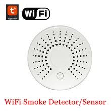 Умный дом серии беспроводной WiFi сигнальный датчик дыма сенсор iOS Android приложение дистанционное управление уведомления оповещения
