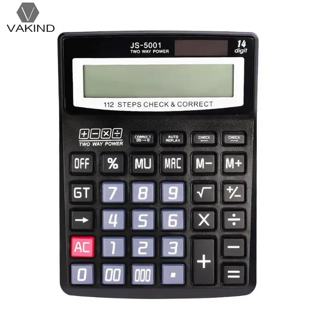 Universal 8/12 Digits Electronic Calculators Voice Reading Calculate