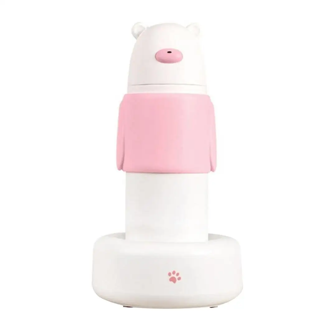 

55 Degree Cartoon Warm Hand Cup Thermostat Sensor With Heating Coaster degree intelligent constant temperature.