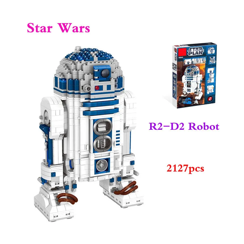 

2017 New 05043 Star War Series R2-D2 Robot Building Kit Mini Model Figures Building Blocks Compatible 10225
