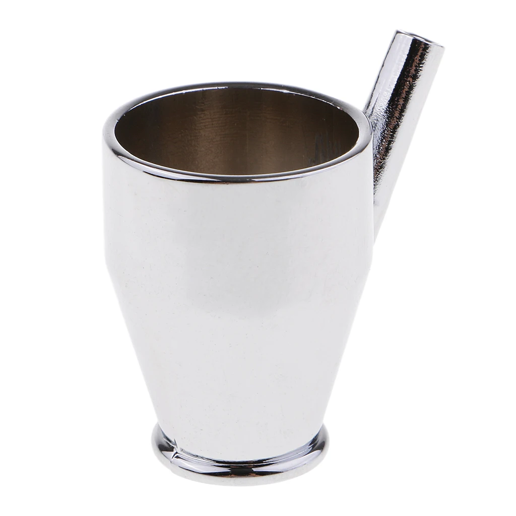 5ML Metal Paint Cup For Double Action Airbrushes Siphon Feed Air Brush
