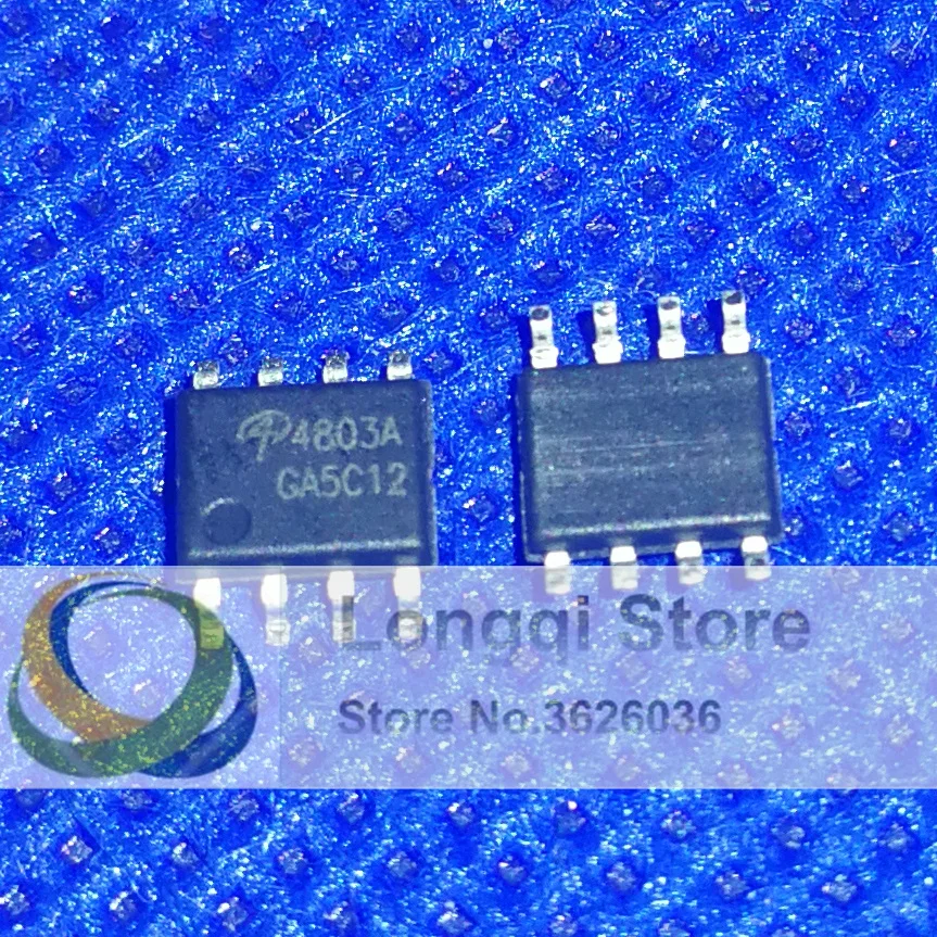 5 PCS AO4803 SOP-8 4803 Dual P-Channel Enhancement Mode Field Effect Transistor