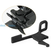 Черный американский запас 223/5. 56 все стальные атмосферные большого размера тактическая защелка для рукоятка перезаряжания прицела крепления аксессуары