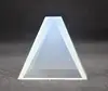 1pcs Crystal Jewelry Making Mold Pendant Pyramid Silicone Mould Ornaments Resin DIY Decorative Craft Tool Triangle ► Photo 3/3