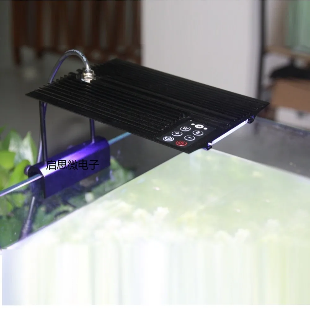 Us 1020 32 Di Scontonemo 24 W Big Led Morsetto Della Clip Della Clip Luce Dellacquario Dimmerabile Luce Per La Barriera Corallina Serbatoio Di - 