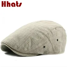 Повседневная женская летняя кепка с регулируемым козырьком, однотонная дышащая мужская Кепка с плоским козырьком, уличная Кепка в винтажном стиле, мужской берет, Прямая поставка