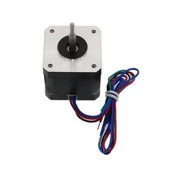 

1pc High Quality Nema17 12-24V 42mm 2 Phase 4 Wire Stepper Motor Brushless Motor 3mm Shaft 1.7A