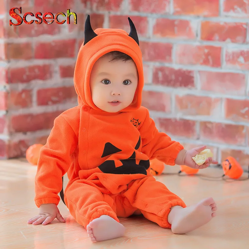2018 New Baby Halloween Clothes Santa Claus Suit Clothing Set Boy