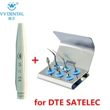 Ultrasonic piezo scaler handpiece scaler endo tip teeth whitening kit for Gnatus/ Satelec/ woodpecker-DTE 2018 new dental ultrasonic scaler handpiece woodpecker detachable handpiece for ems woodpecker dte satelec scaler deasin