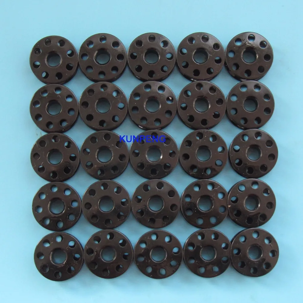 

25 pcs. INDUSTRIAL SEWING MACHINE BOBBINS FIT FOR JUKI DDL8700 black#B9117-012-000-B=270010B