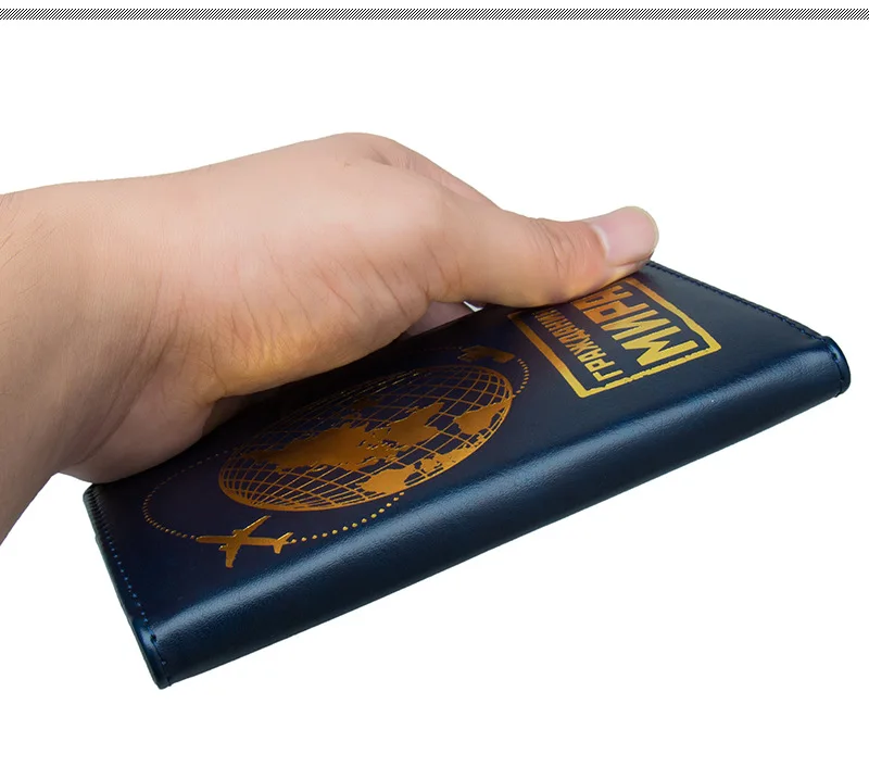 Новая Земля Россия паспортный отсек Экспресс-паспорт международная торговля сумка для паспорта PU держатель для билета несколько позиций для карт