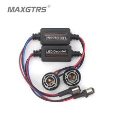 2X1156 Ba15s 1157 T10 7443 7440 Canbus Richtingaanwijzer Bedrading Geen Fout Flash Load Weerstanden LED Decoder Waarschuwing fout Canceller