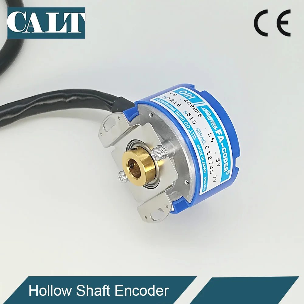 Новый OIH48 4096P6 L6 5V TS5216N510 U V W сигнал роторный полый кодер TAMAGAWA