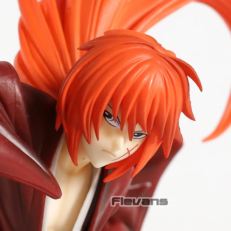 Аниме rurounikenshin Himura Kenshin 1/7 весы ПВХ фигурка Коллекционная модель игрушки