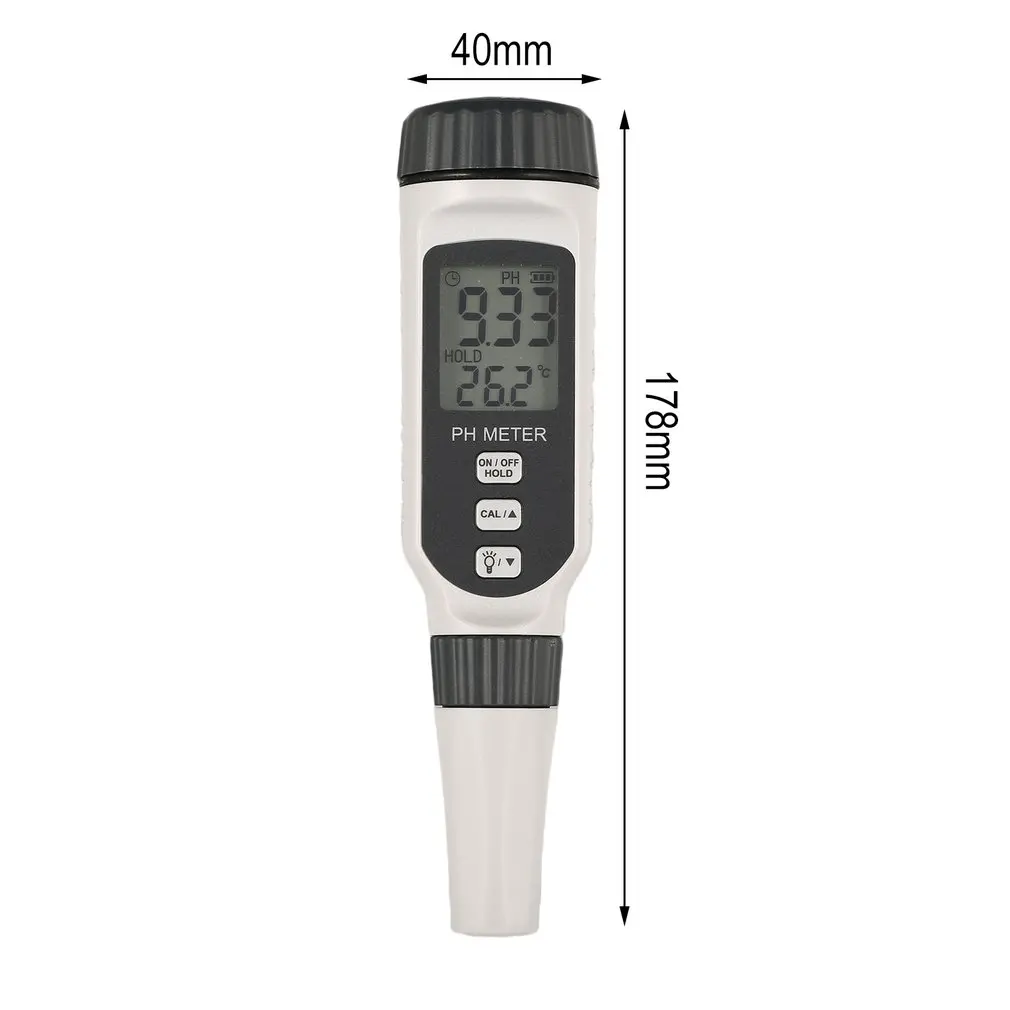 PH818 Professional Ручка Тип PH метр портативный качество воды тестер Acidometer для аквариума