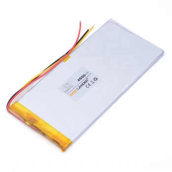 

ion li - battery 3- wire 3.7V 4500mAh 3565152 Polymer lithium ion / Li-ion battery for tablet pc POWER BANK pipo cell phone