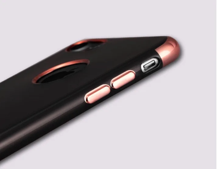 Wholesale 500pcs For iPhone 6 6S 7 Plus Jet Black Luxury