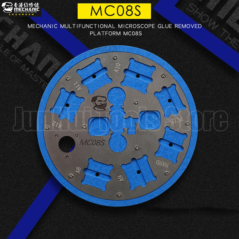 

Removing glue fingerprint sensor repair base microscope groove for iphone A8 A9 A10 A11 A12 working table