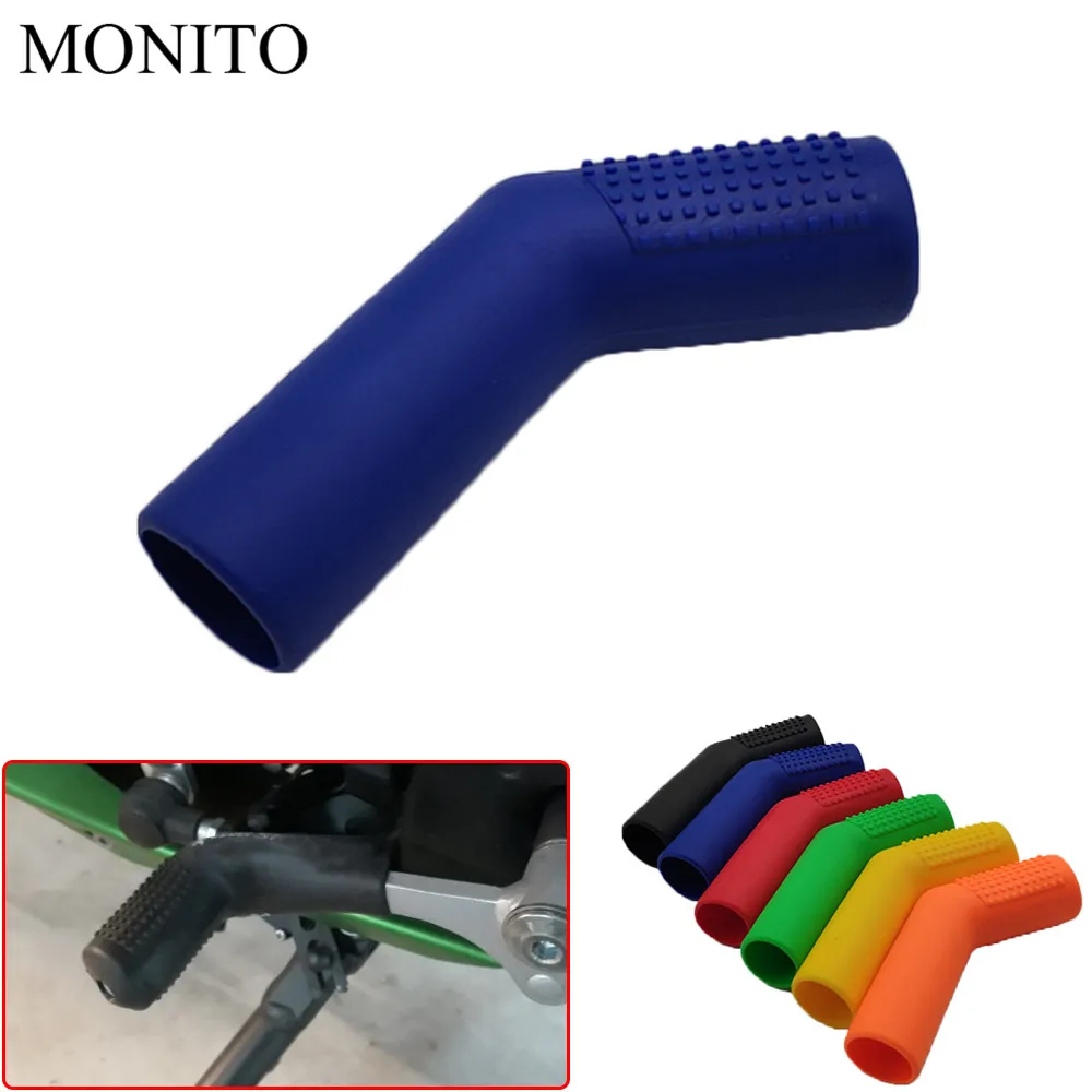 

Motorcycle shift lever protective cover gear shifter shoe protector case For yamaha xt 600 mt10 mt 09 tracer suzuki drz/ltz 400