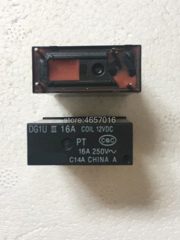 10 шт./лот оригинальный релейный DG1U 12VDC TV 5 4PIN группа новых и оригинальных|Реле| |