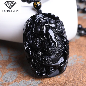 

Natural Obsidian pendant counter genuine wholesale sourcing Obsidian necklace pendant jewelry and Toad Made in China