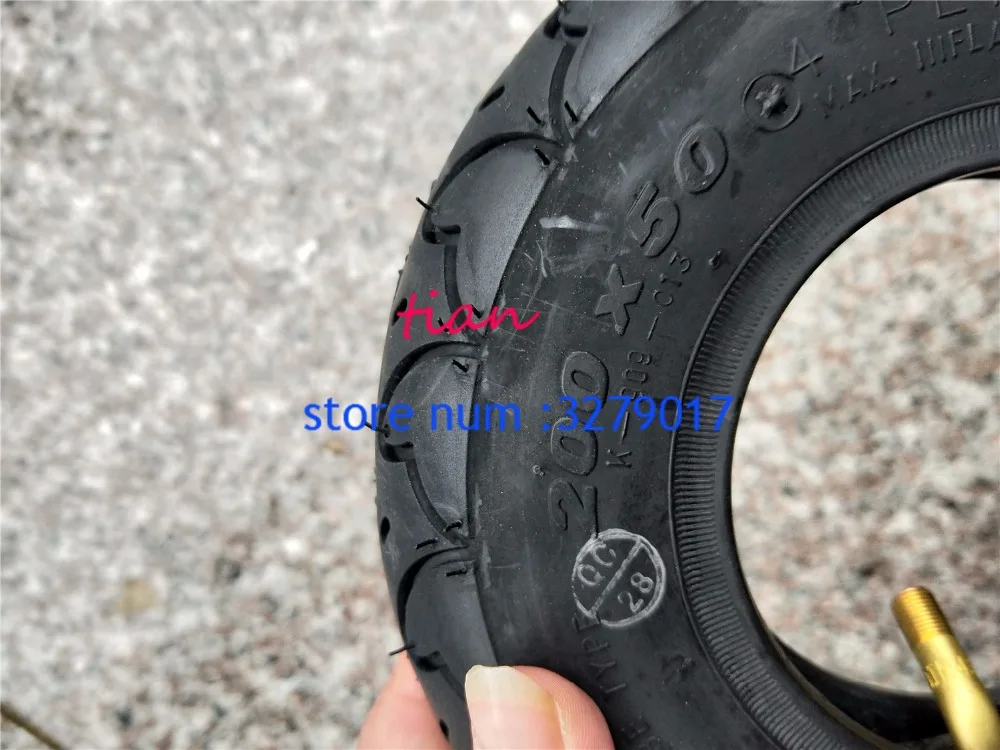

free shipping Super quality 8-inch folding electric scooter tire inner tubes 200X50 Tire Inner Tube fit Scooter E-Scooter