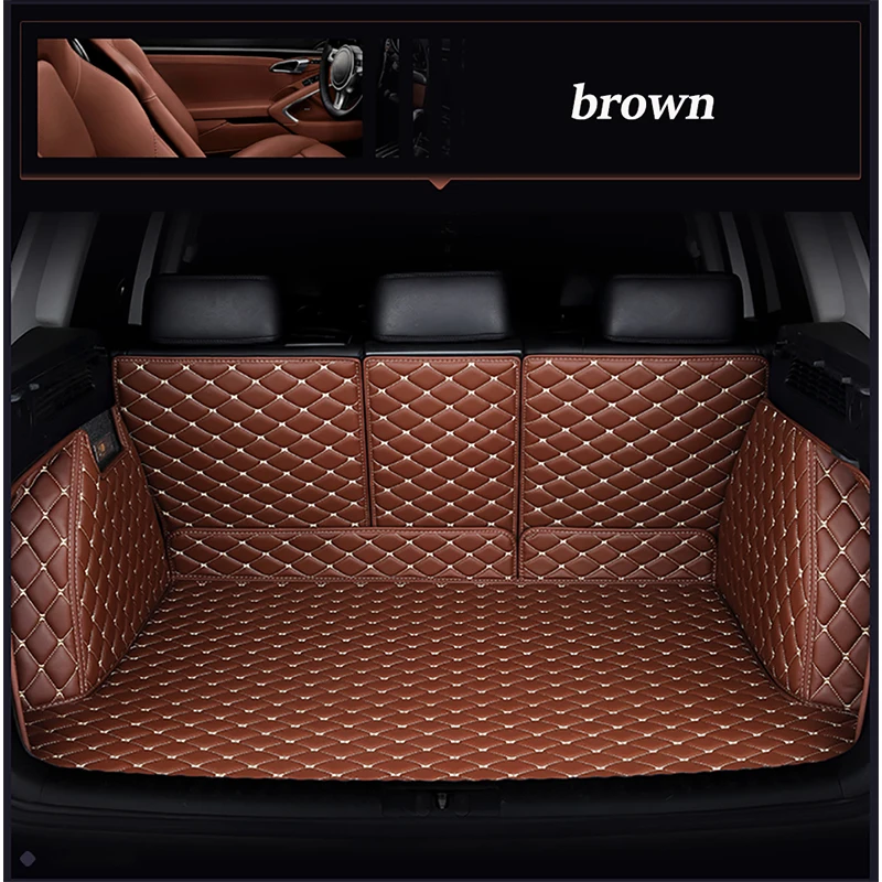 

Leather car trunk mat for mazda 3 axela 6 atenza cx5 cx-5 cx7 cx-7 2018 2017 2016 2015 2014 2013 2012 2011 liner car accessories