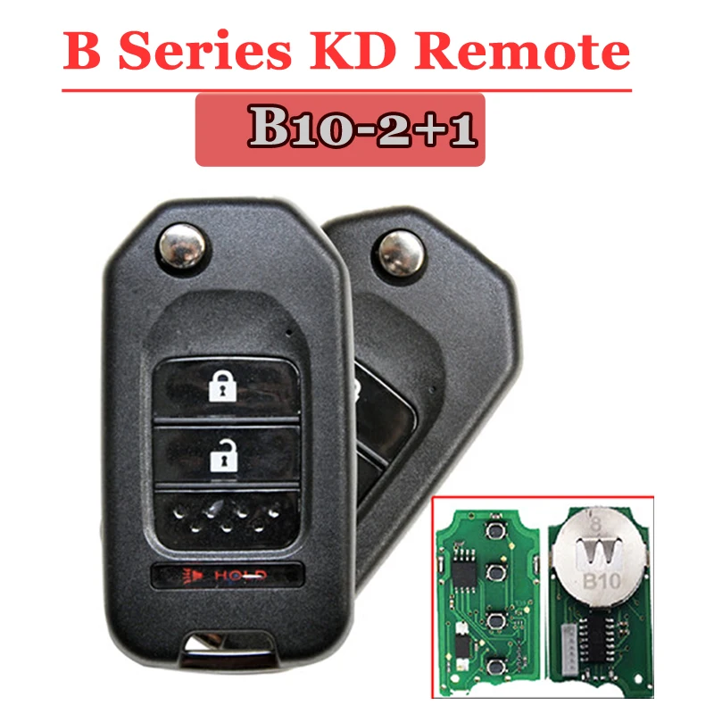

(1 pcs ) b10-02 2+1 Button KEYDIY kD900 Remote Key for KD900 URG200